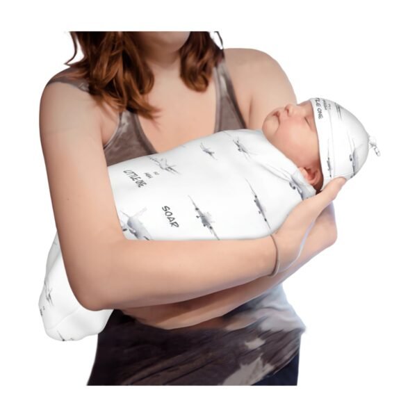 Fly High Baby Swaddle Blanket - Image 5