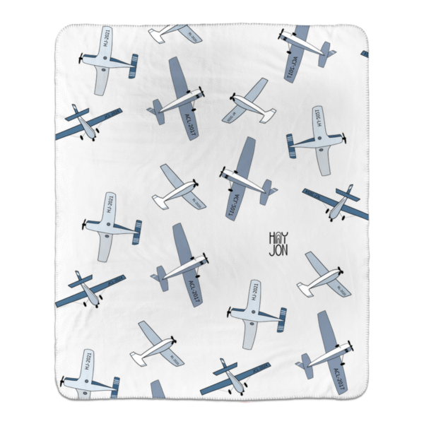 Fly High Fleece Sherpa Blankets - Image 7
